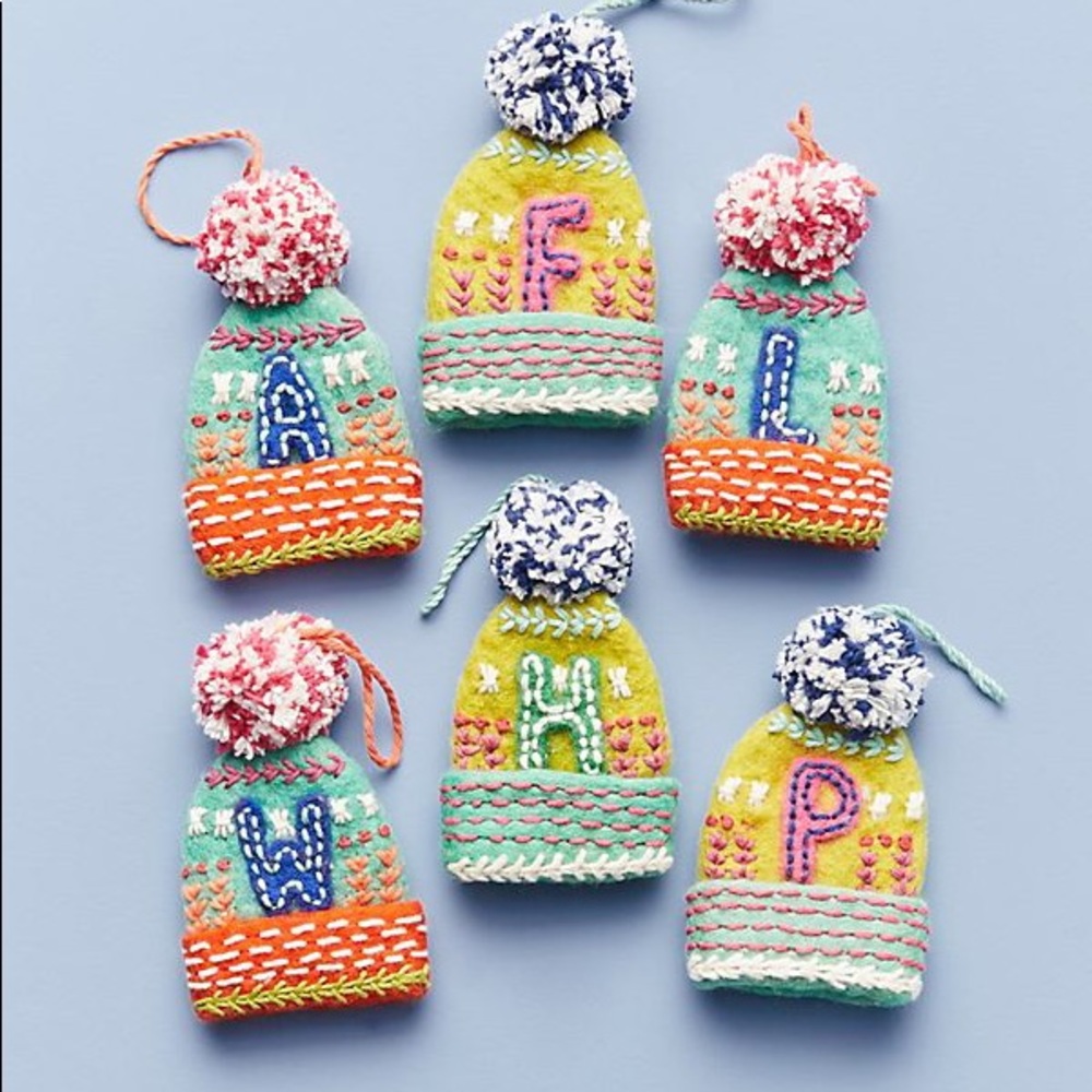 ISO Anthropologie bundled up ornament